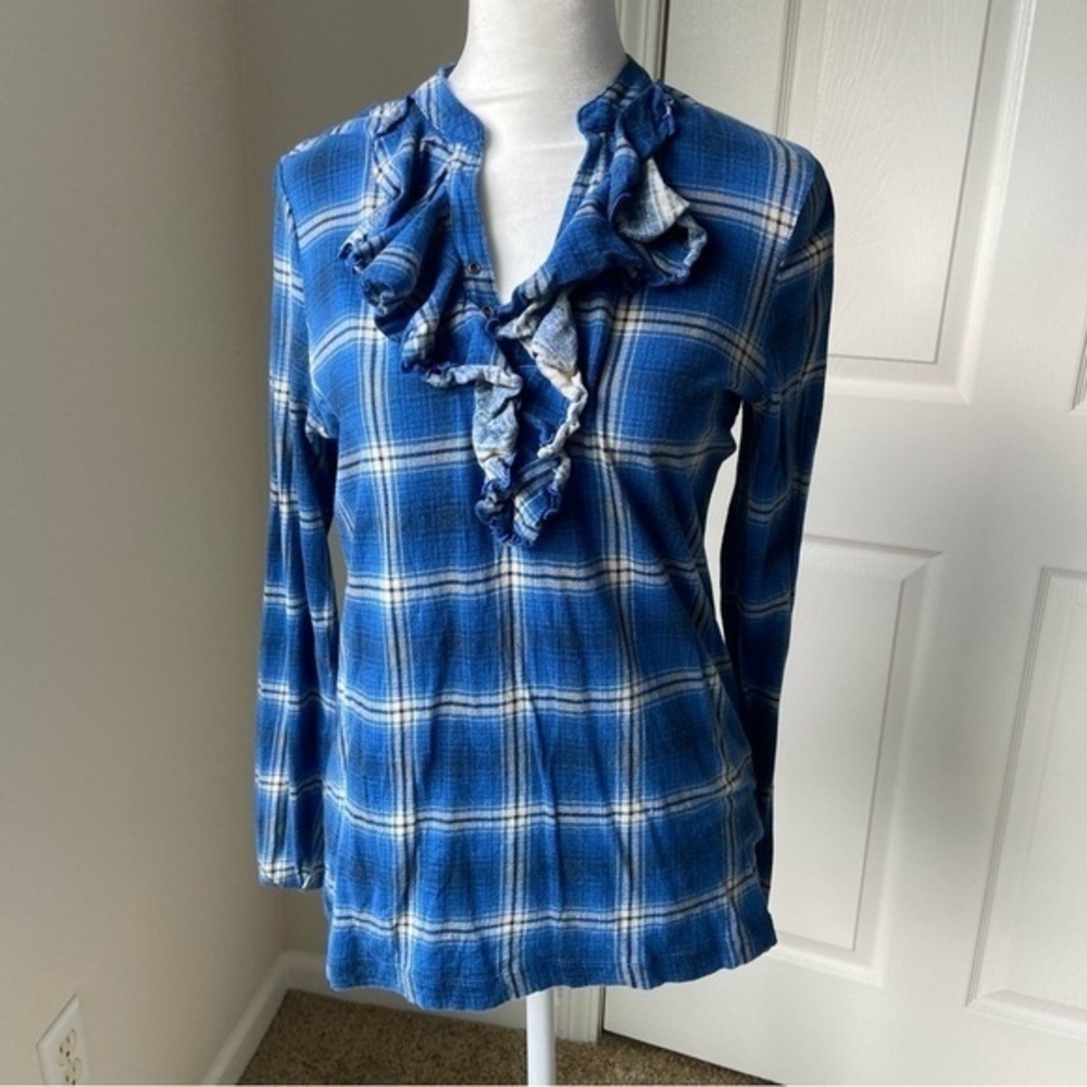 Chaps Flannel Blouse